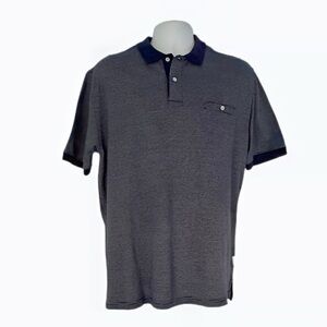 Rodd & Gunn Men’s Original Fit Blue Polo Shirt with Front Pocket - Size XL